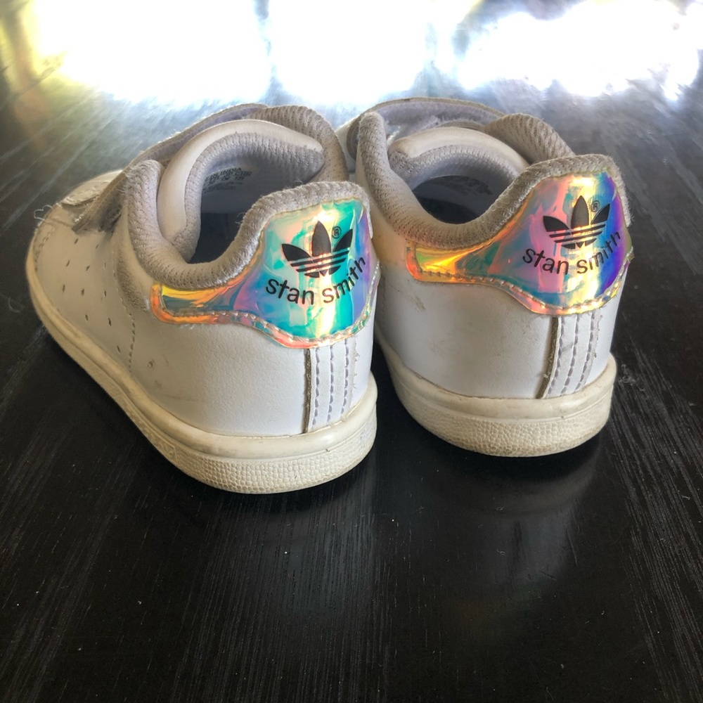 Adidas Stan Smith Mermaid Unicorn Velcro Shoes 6T
